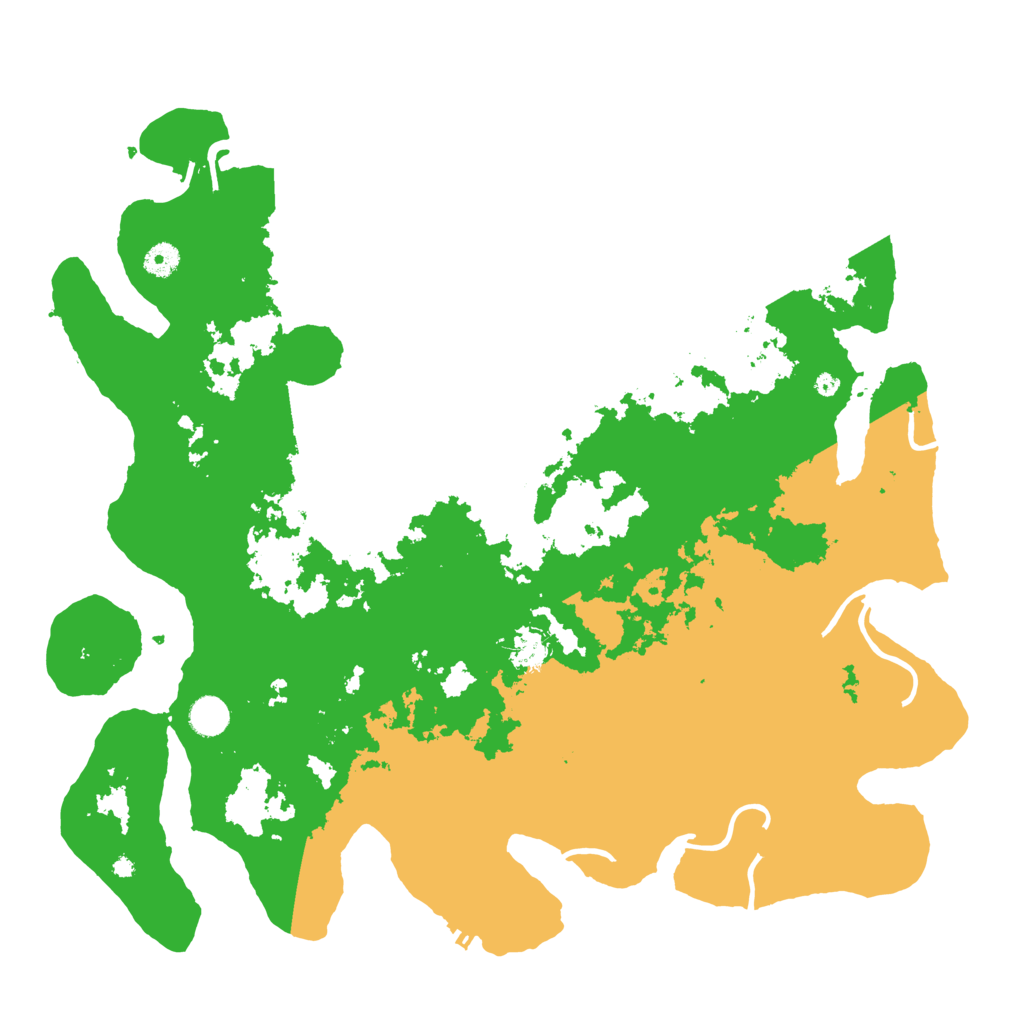 Biome Rust Map: Procedural Map, Size: 4500, Seed: 694941