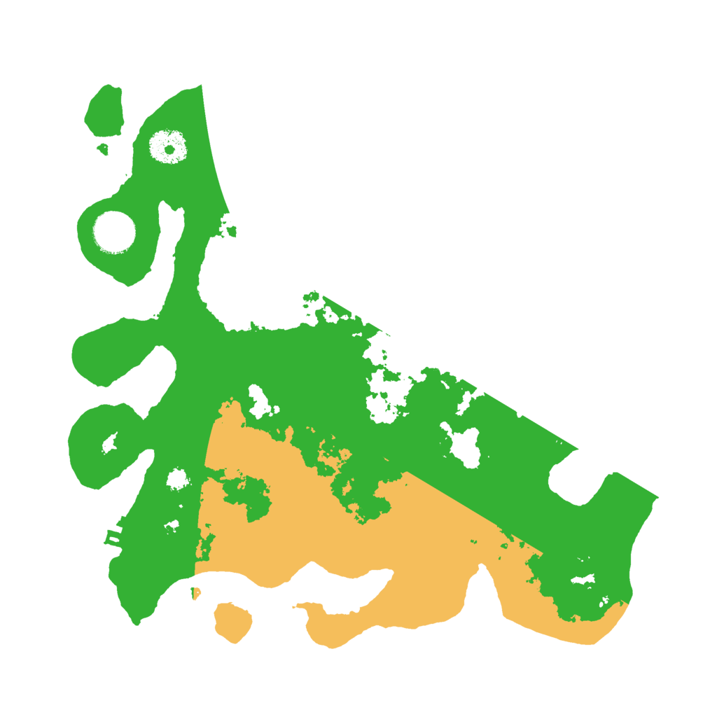 Biome Rust Map: Procedural Map, Size: 3000, Seed: 57334