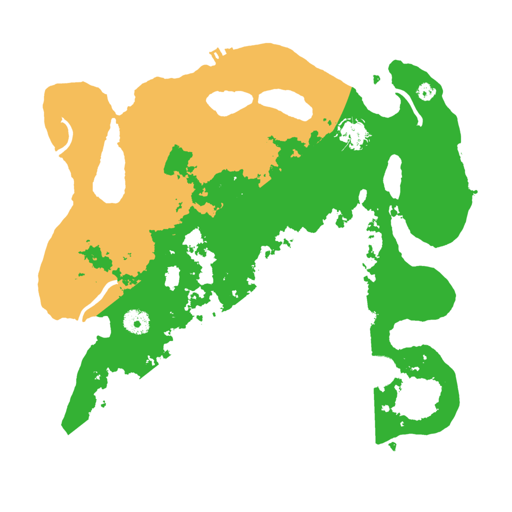 Biome Rust Map: Procedural Map, Size: 3000, Seed: 1648818598