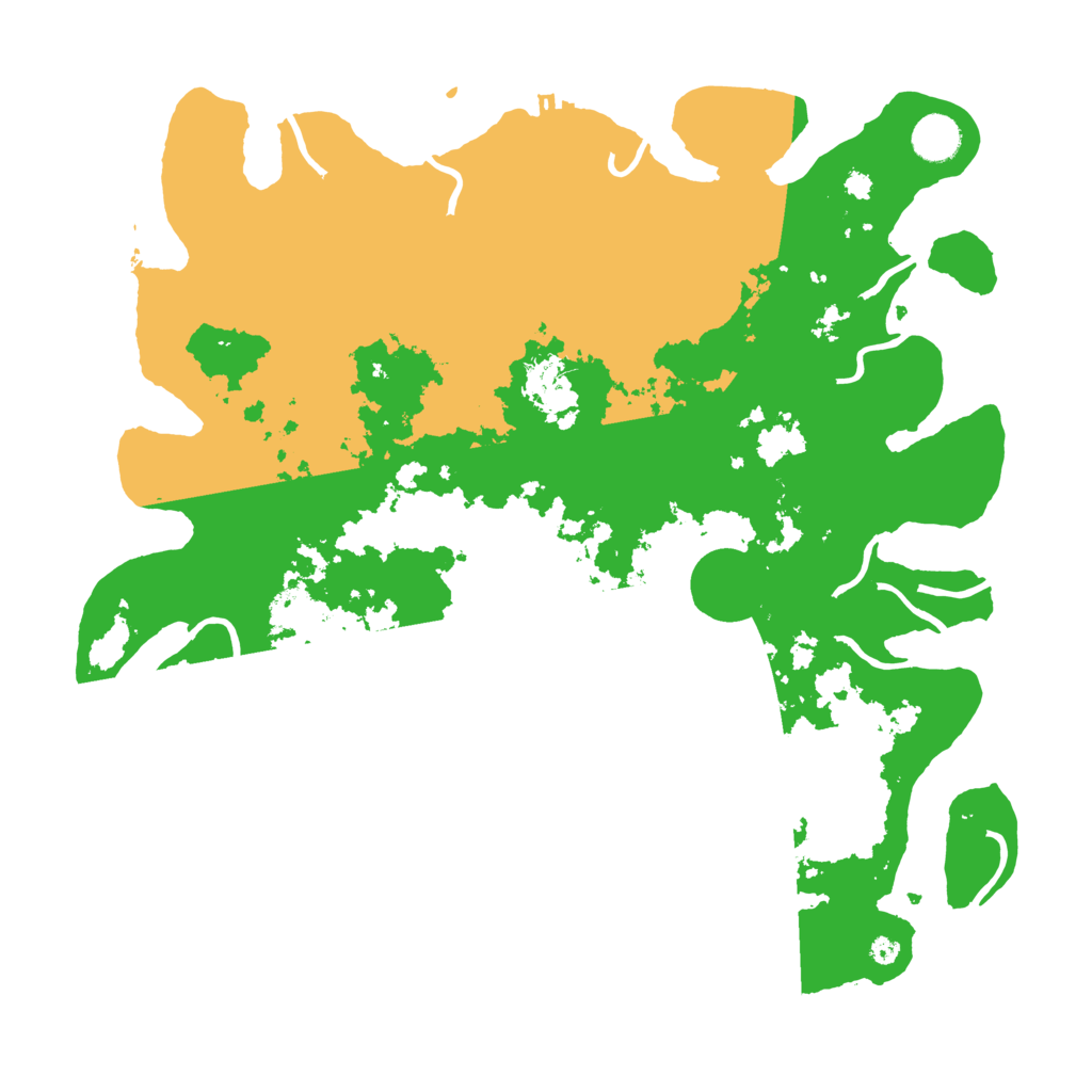 Biome Rust Map: Procedural Map, Size: 4000, Seed: 33206005