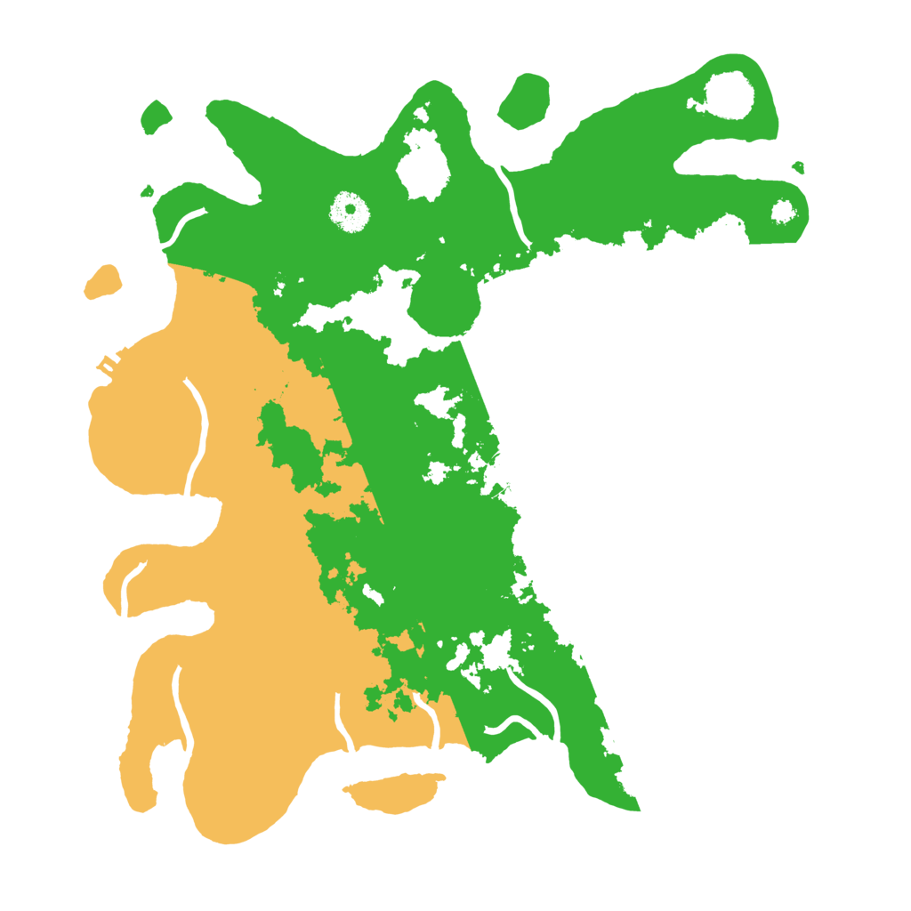Biome Rust Map: Procedural Map, Size: 3500, Seed: 1499811336
