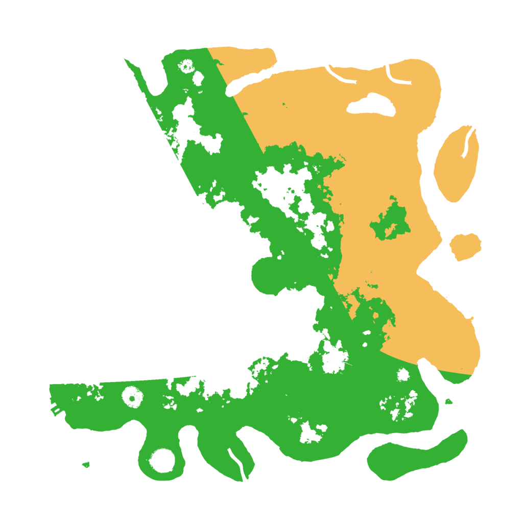 Biome Rust Map: Procedural Map, Size: 3800, Seed: 204