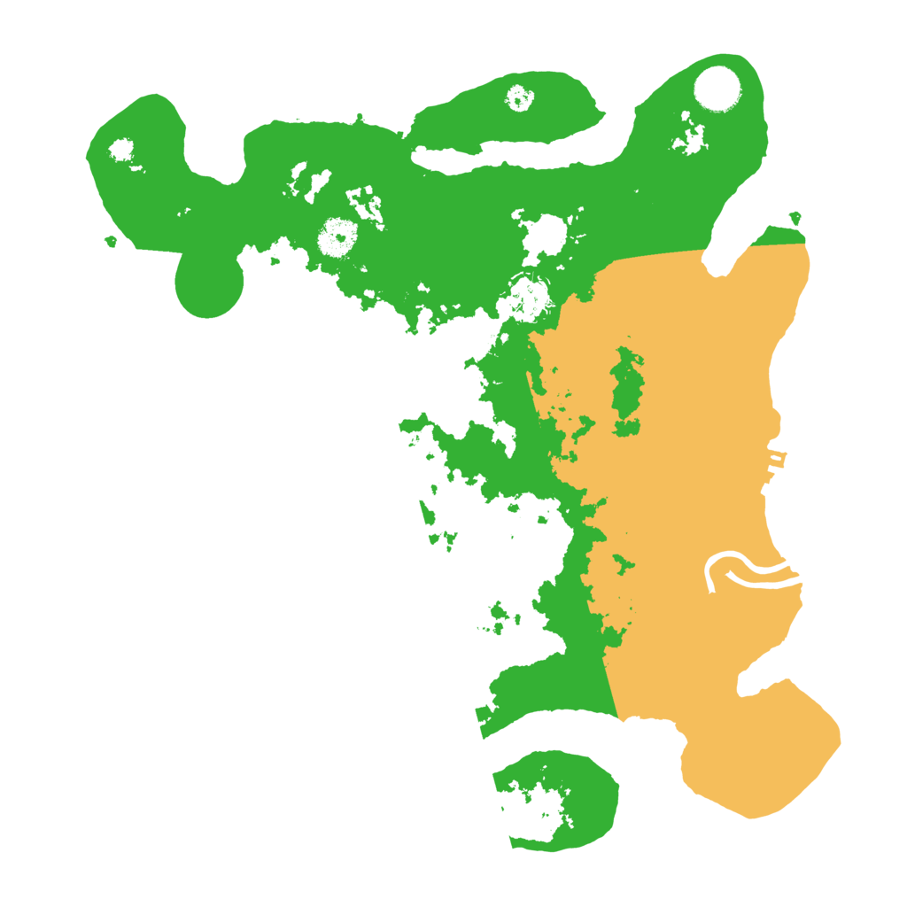 Biome Rust Map: Procedural Map, Size: 3500, Seed: 1963144700