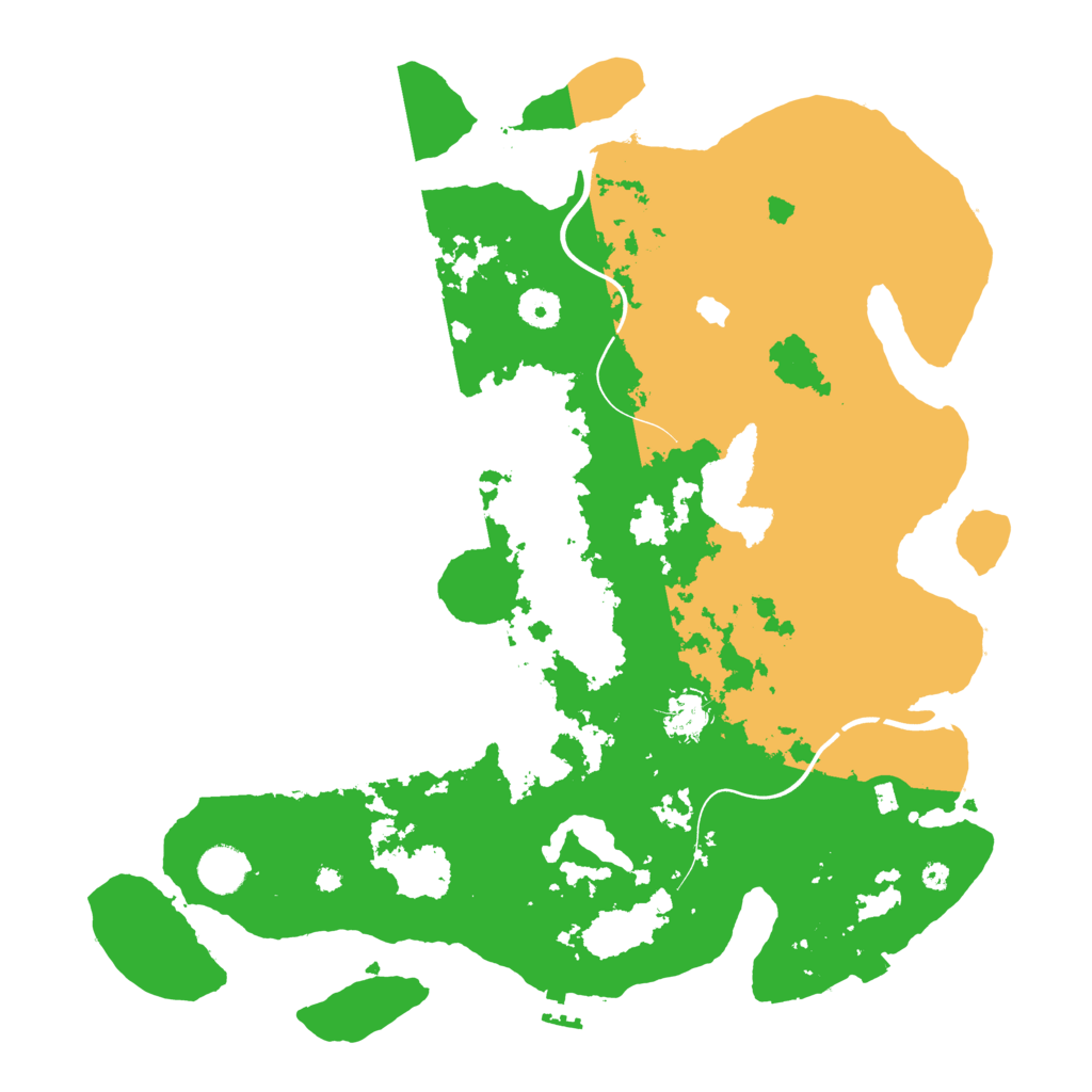 Biome Rust Map: Procedural Map, Size: 4000, Seed: 607165120