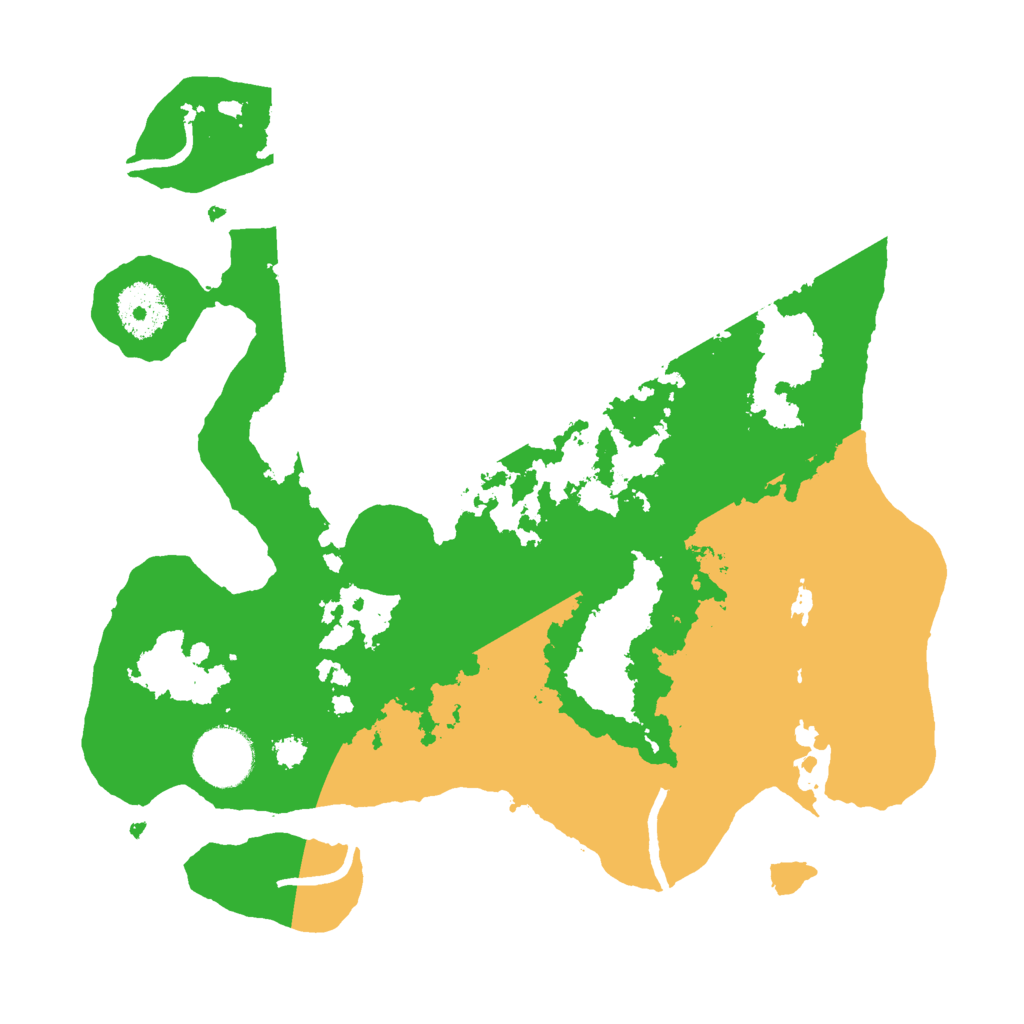 Biome Rust Map: Procedural Map, Size: 3000, Seed: 6676