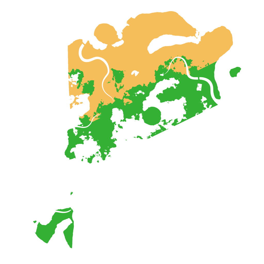 Biome Rust Map: Procedural Map, Size: 4000, Seed: 596240