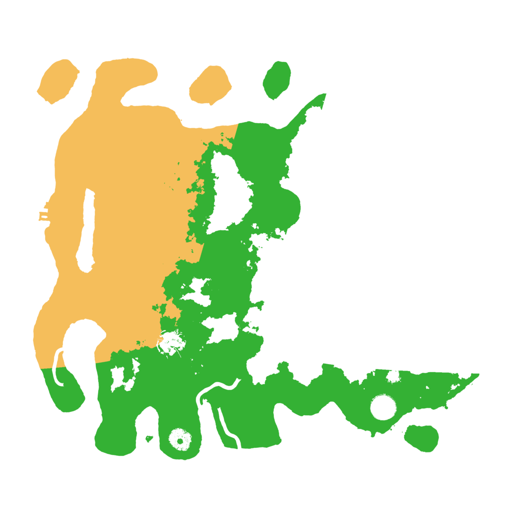 Biome Rust Map: Procedural Map, Size: 3500, Seed: 2147483640