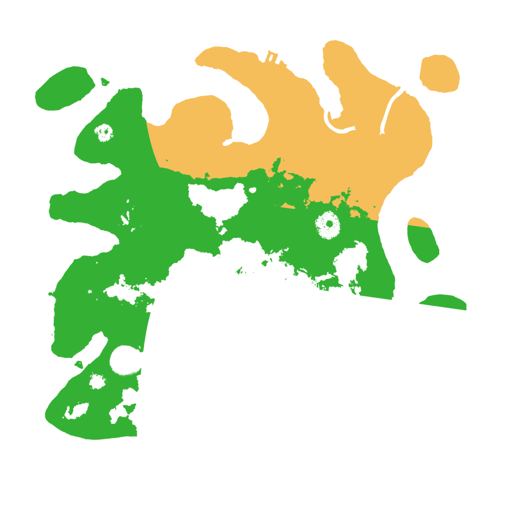 Biome Rust Map: Procedural Map, Size: 3000, Seed: 1036472957