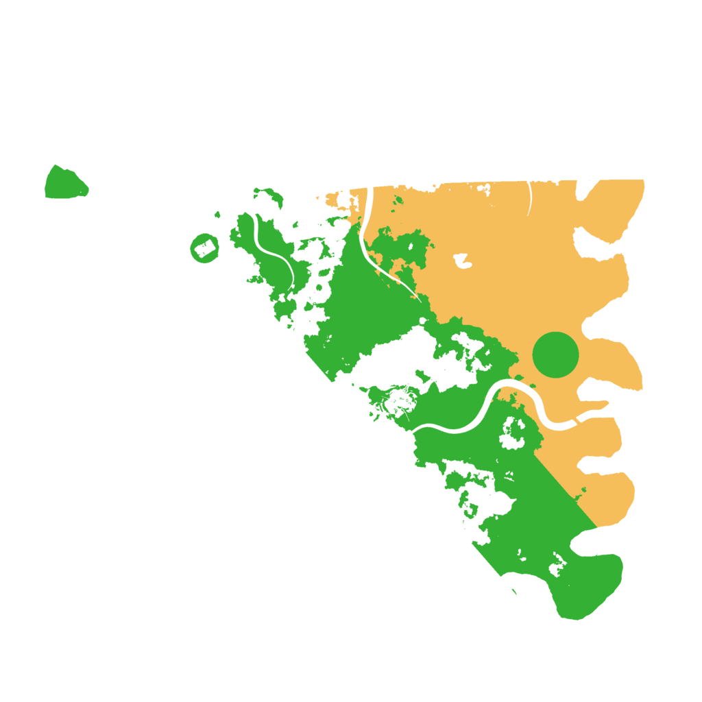 Biome Rust Map: Procedural Map, Size: 4000, Seed: 1538