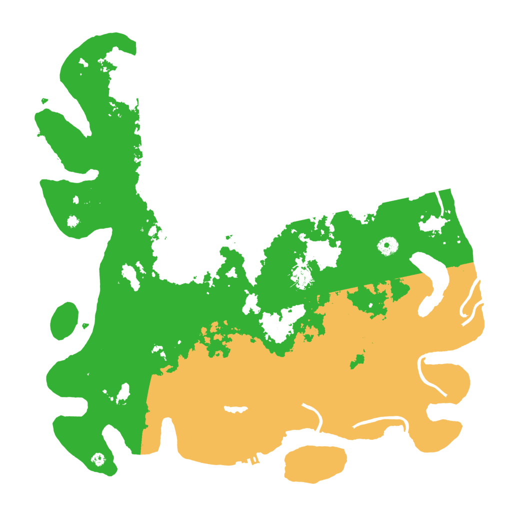 Biome Rust Map: Procedural Map, Size: 4000, Seed: 1628