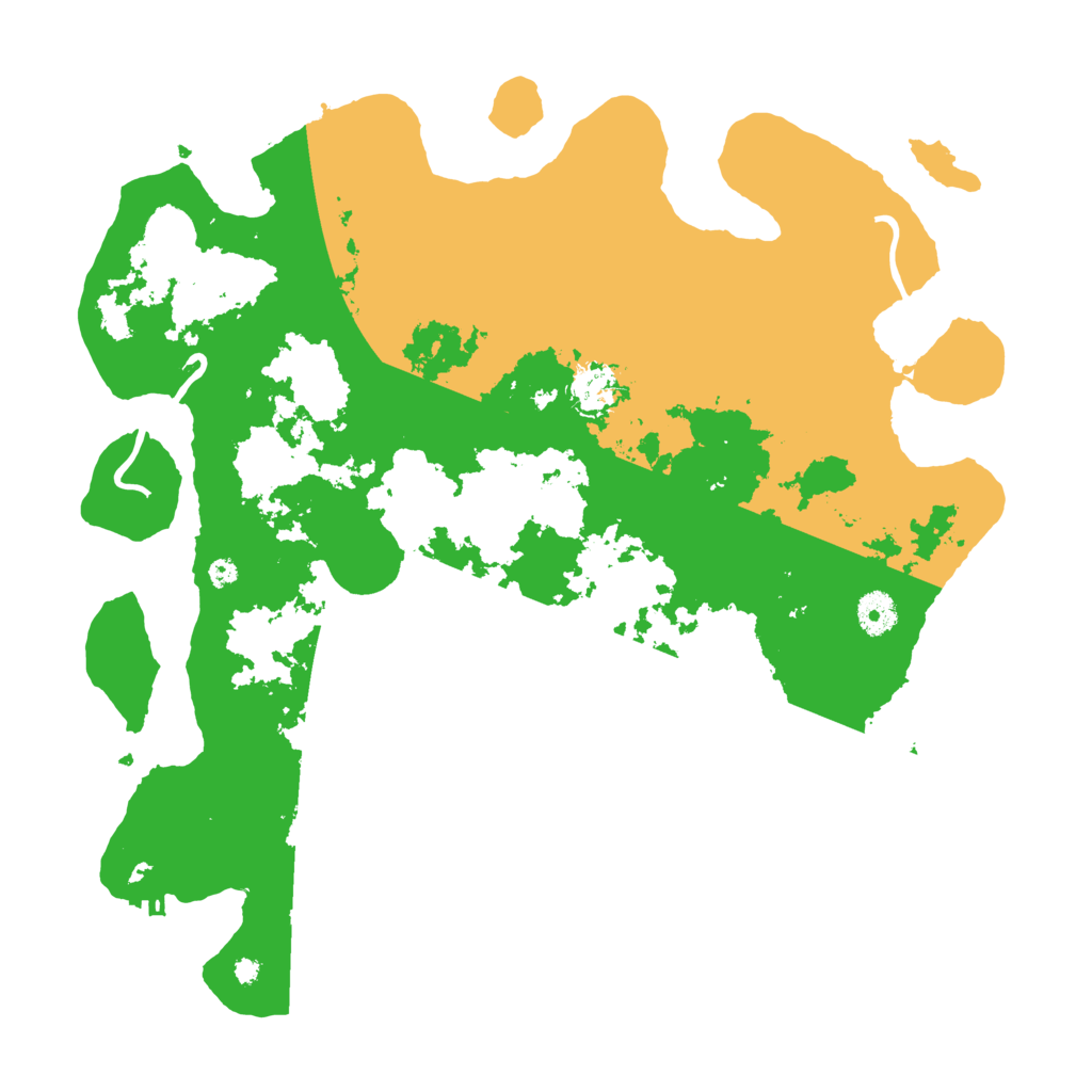 Biome Rust Map: Procedural Map, Size: 3950, Seed: 835366801