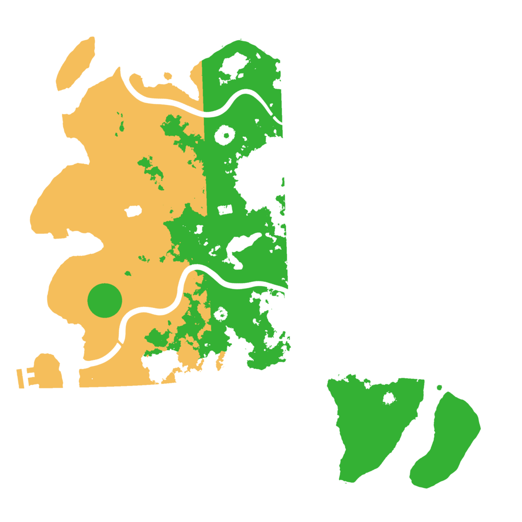 Biome Rust Map: Procedural Map, Size: 4000, Seed: 6546546