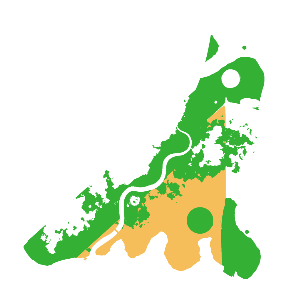 Biome Rust Map: Procedural Map, Size: 3000, Seed: 1480816130