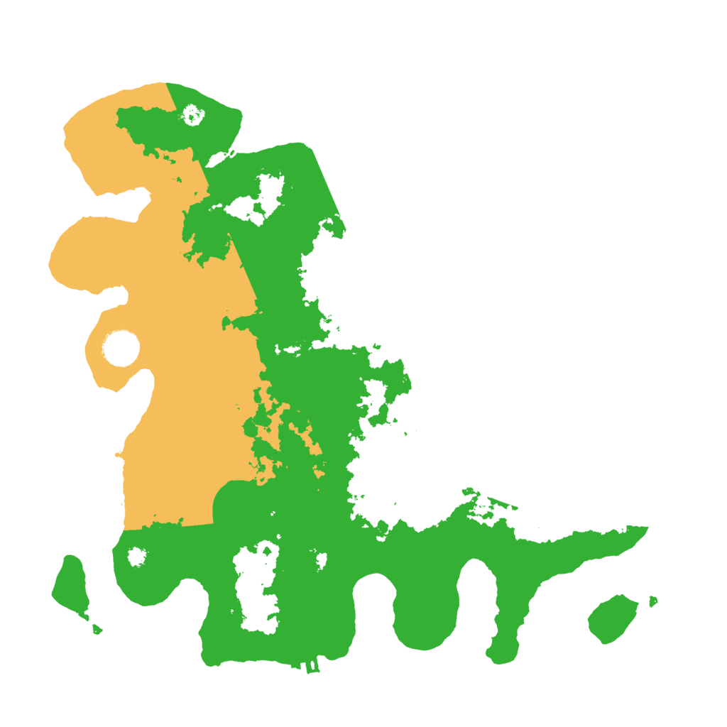 Biome Rust Map: Procedural Map, Size: 3500, Seed: 20149592