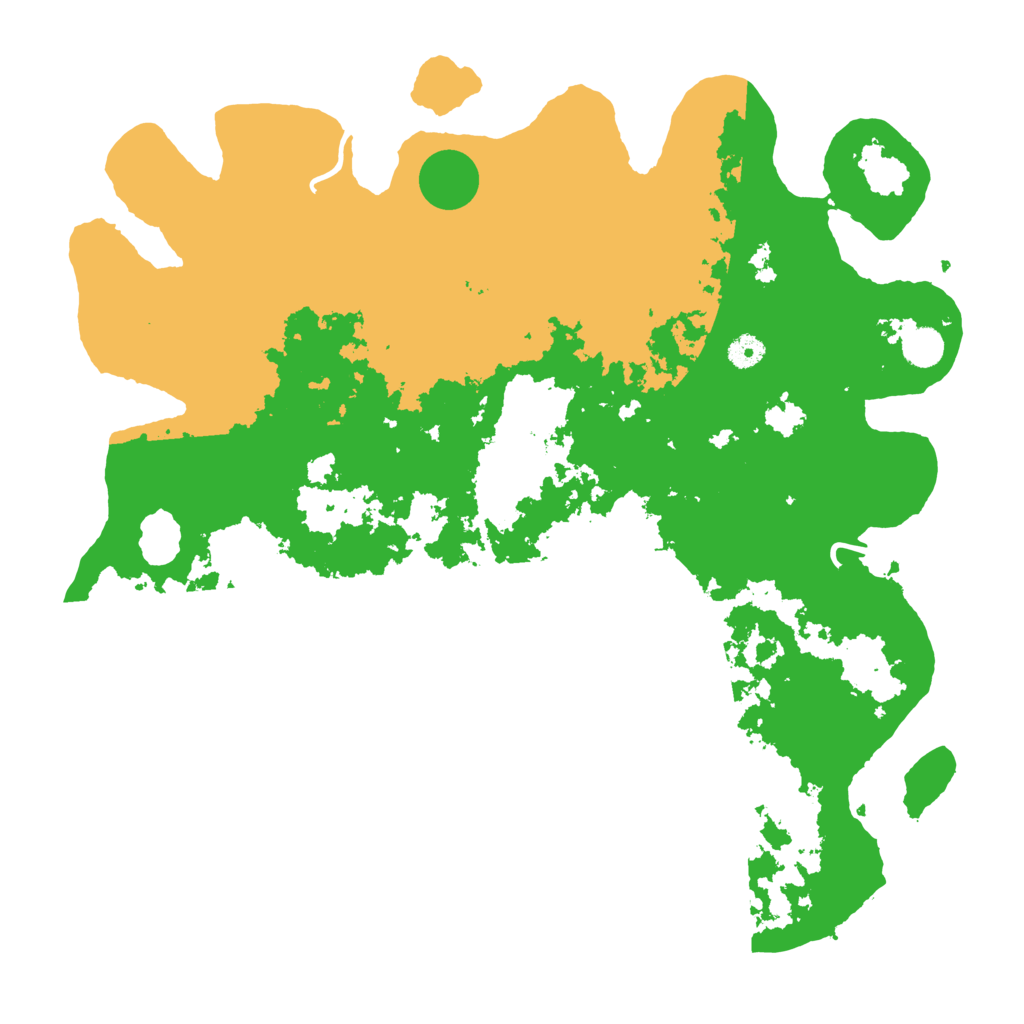 Biome Rust Map: Procedural Map, Size: 4500, Seed: 101163891