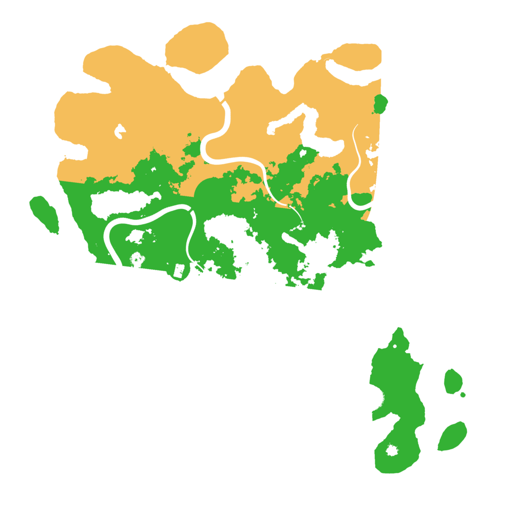 Biome Rust Map: Procedural Map, Size: 4000, Seed: 369545326