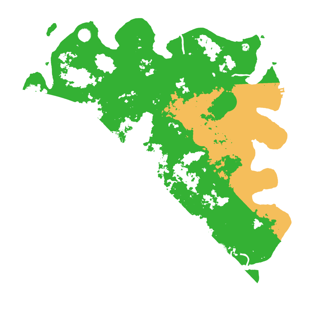 Biome Rust Map: Procedural Map, Size: 4200, Seed: 1885848280