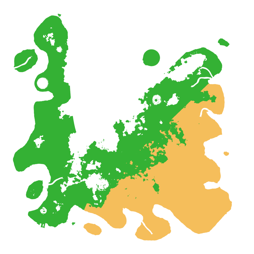Biome Rust Map: Procedural Map, Size: 4000, Seed: 1111079038