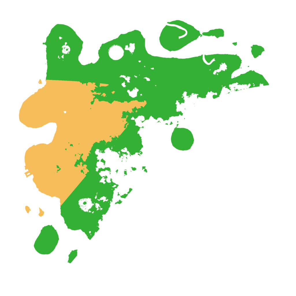 Biome Rust Map: Procedural Map, Size: 3500, Seed: 1408197509