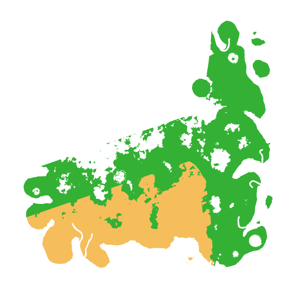 Biome Rust Map: Procedural Map, Size: 4250, Seed: 1393212503