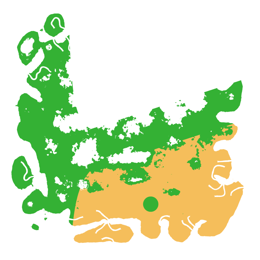 Biome Rust Map: Procedural Map, Size: 4500, Seed: 948669