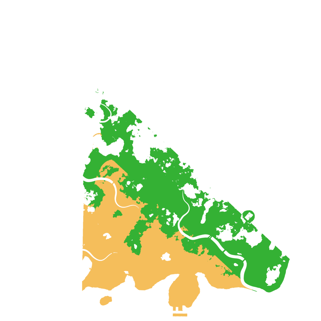 Biome Rust Map: Procedural Map, Size: 4500, Seed: 1652477198