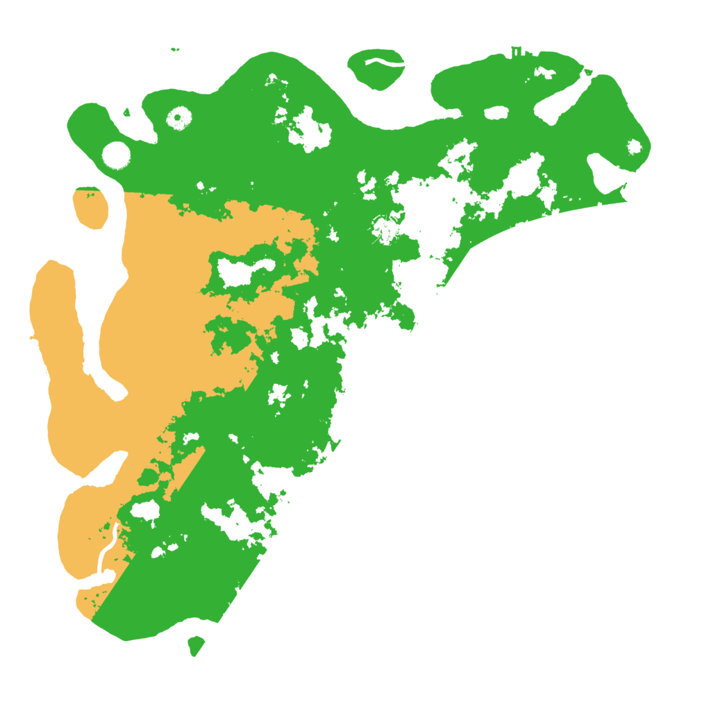 Biome Rust Map: Procedural Map, Size: 4501, Seed: 5143