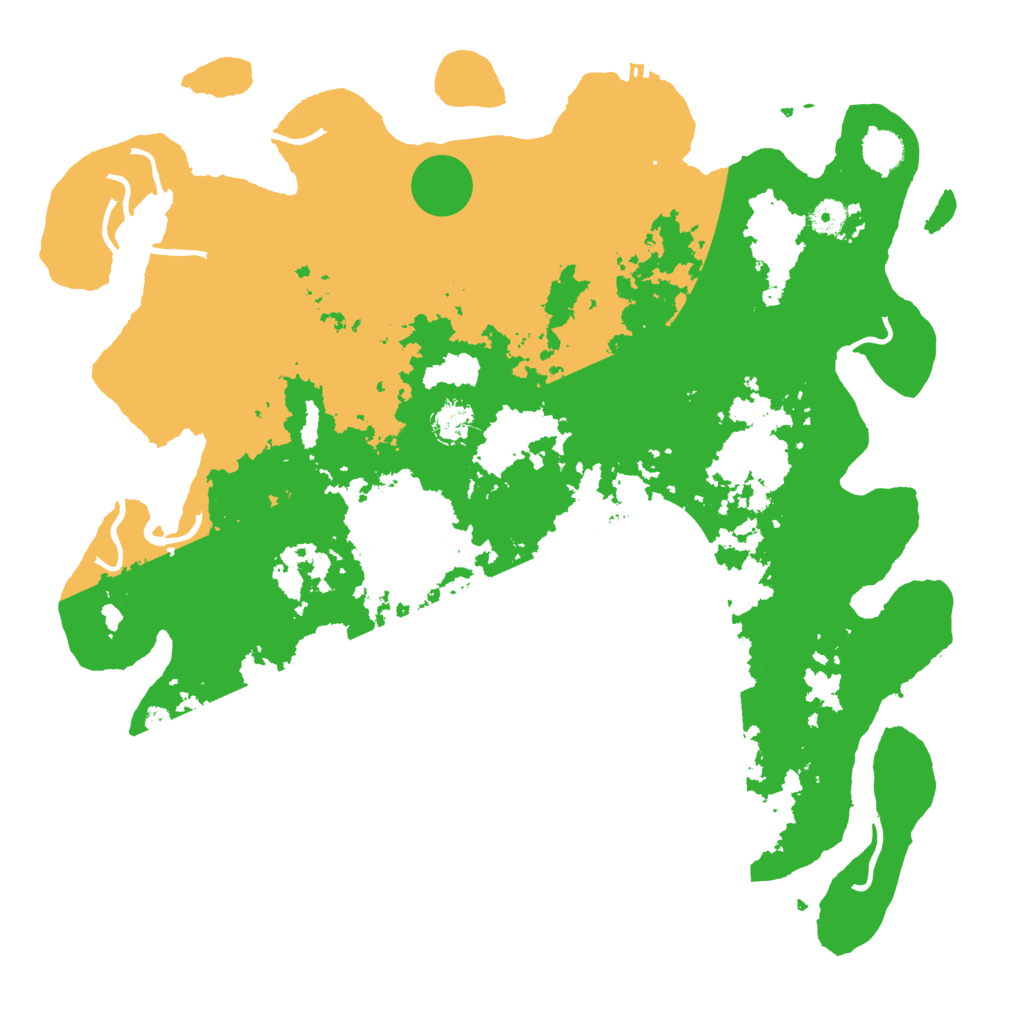 Biome Rust Map: Procedural Map, Size: 4400, Seed: 56806449