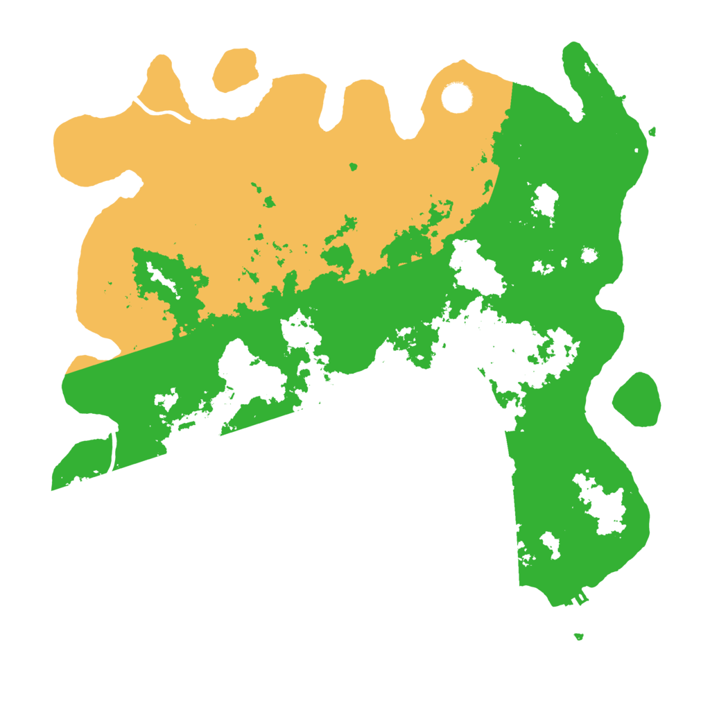 Biome Rust Map: Procedural Map, Size: 4050, Seed: 5368