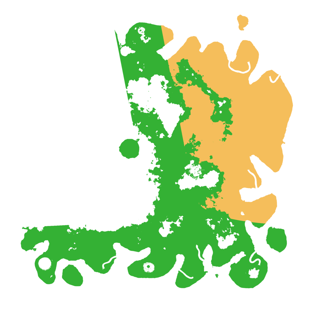 Biome Rust Map: Procedural Map, Size: 4300, Seed: 2501428