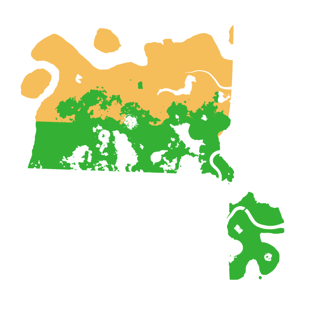 Biome Rust Map: Procedural Map, Size: 4000, Seed: 30678