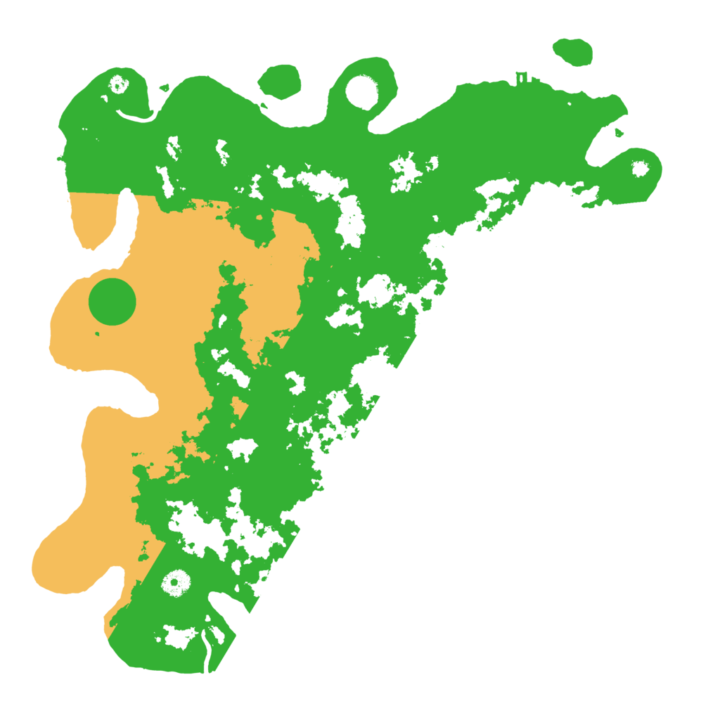 Biome Rust Map: Procedural Map, Size: 4000, Seed: 46025014