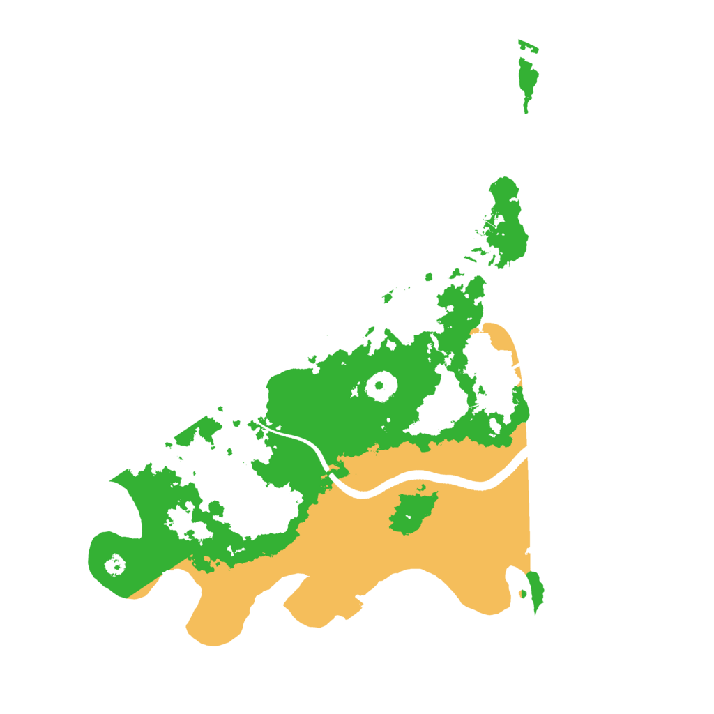 Biome Rust Map: Procedural Map, Size: 3550, Seed: 21796783