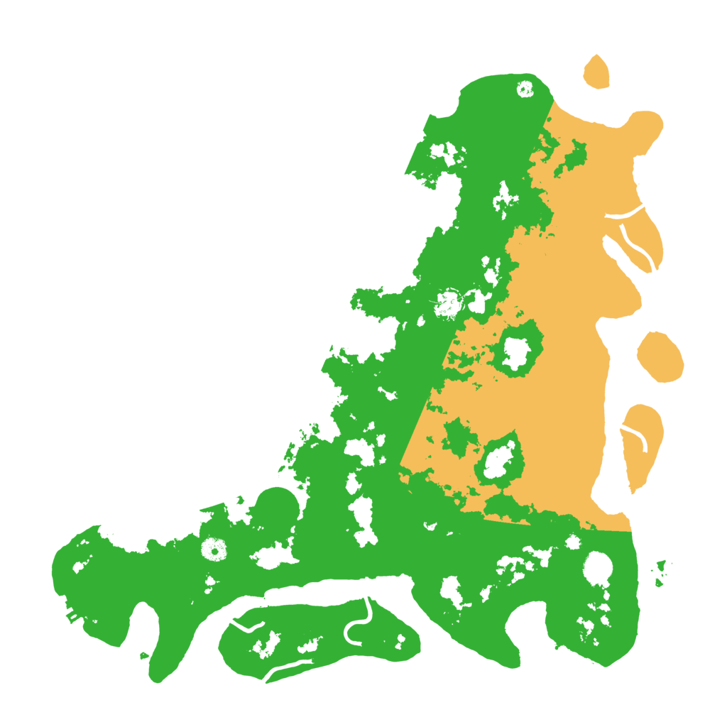 Biome Rust Map: Procedural Map, Size: 4400, Seed: 94641452
