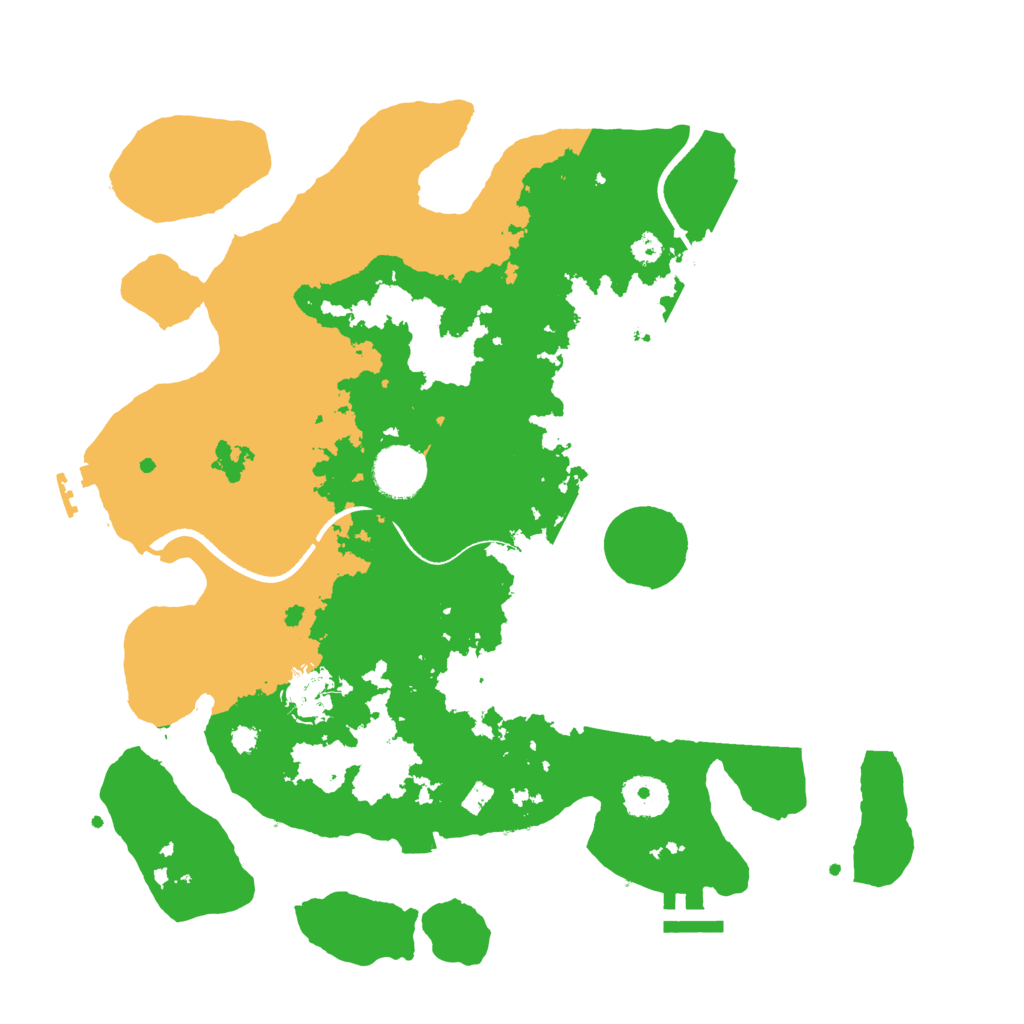 Biome Rust Map: Procedural Map, Size: 3450, Seed: 30312944