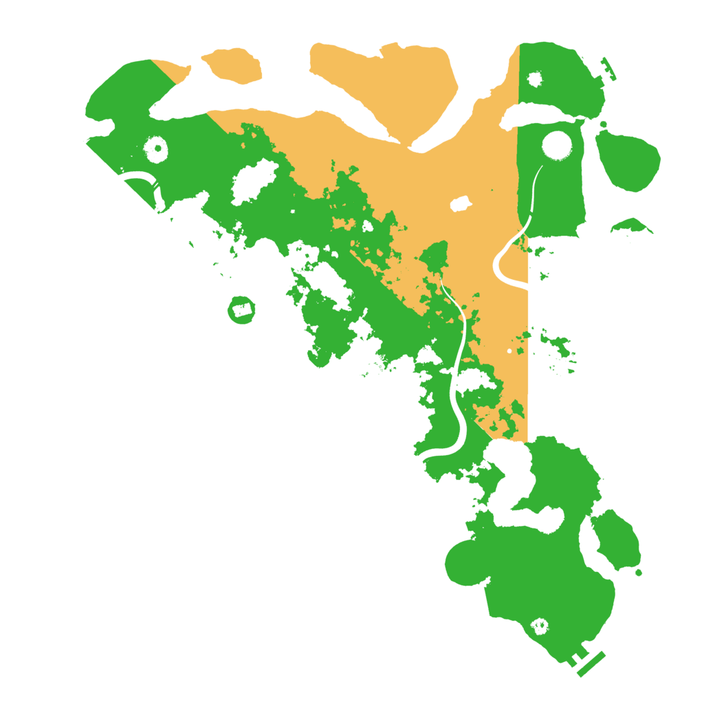 Biome Rust Map: Procedural Map, Size: 4250, Seed: 1362628303