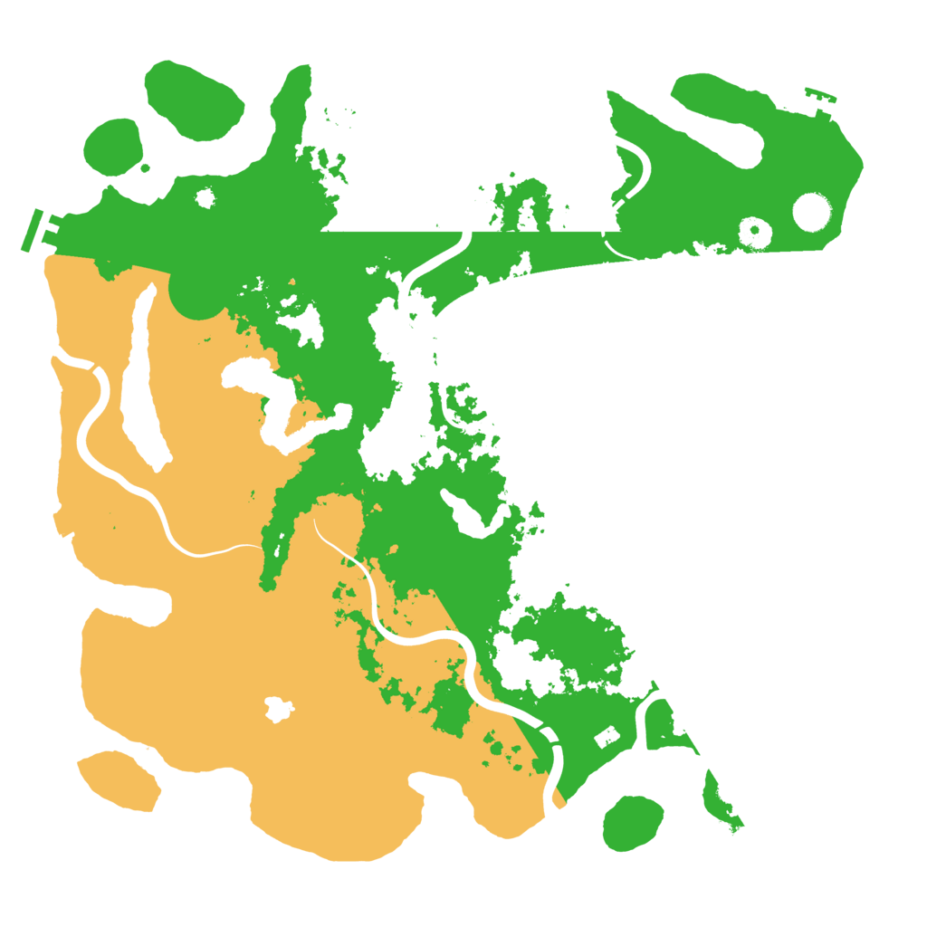 Biome Rust Map: Procedural Map, Size: 4250, Seed: 976412144
