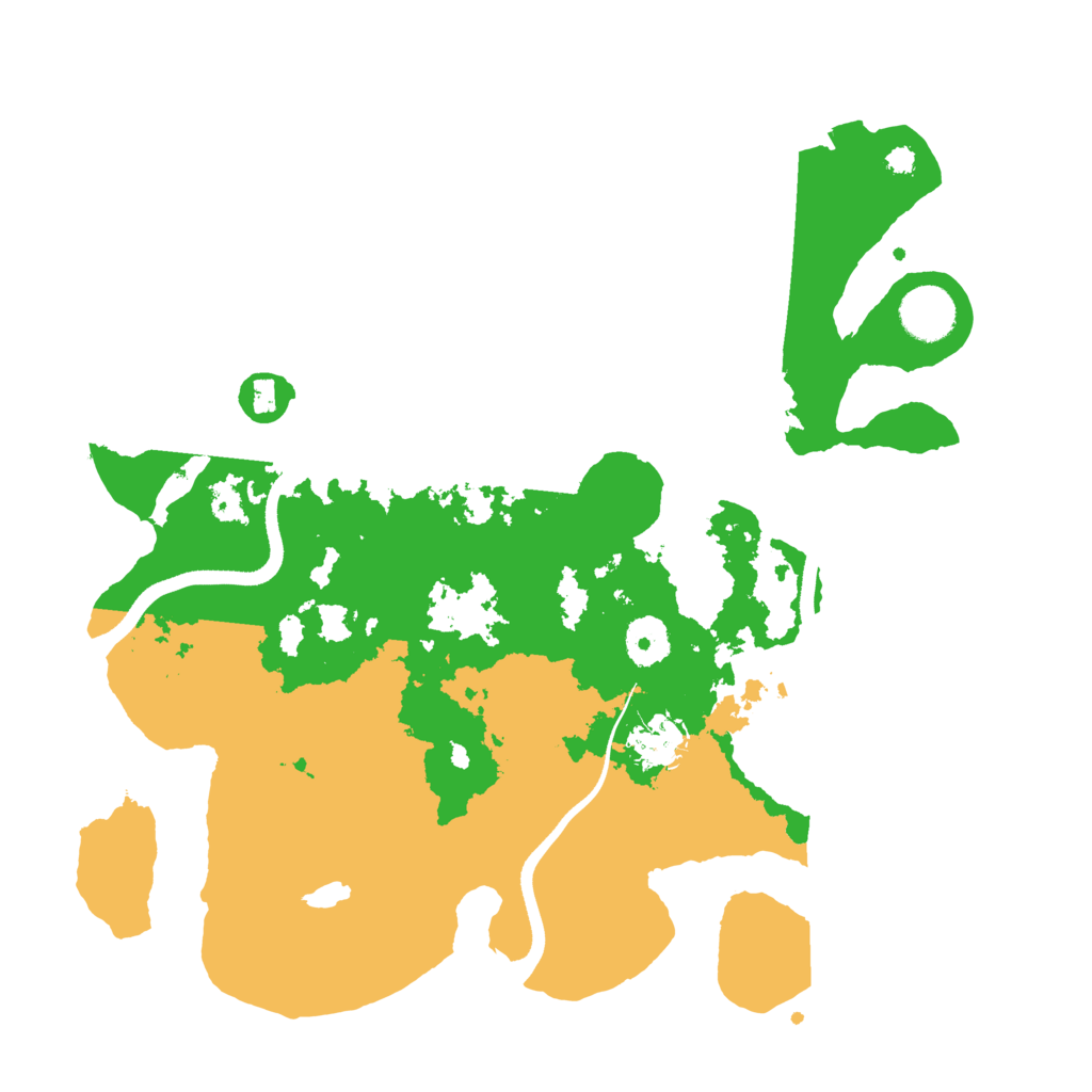 Biome Rust Map: Procedural Map, Size: 3500, Seed: 695566379