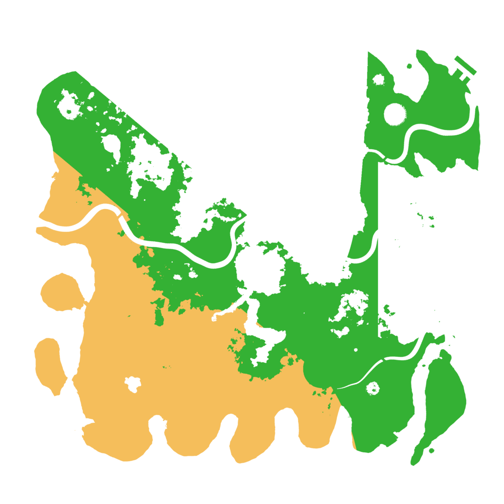 Biome Rust Map: Procedural Map, Size: 4000, Seed: 568493