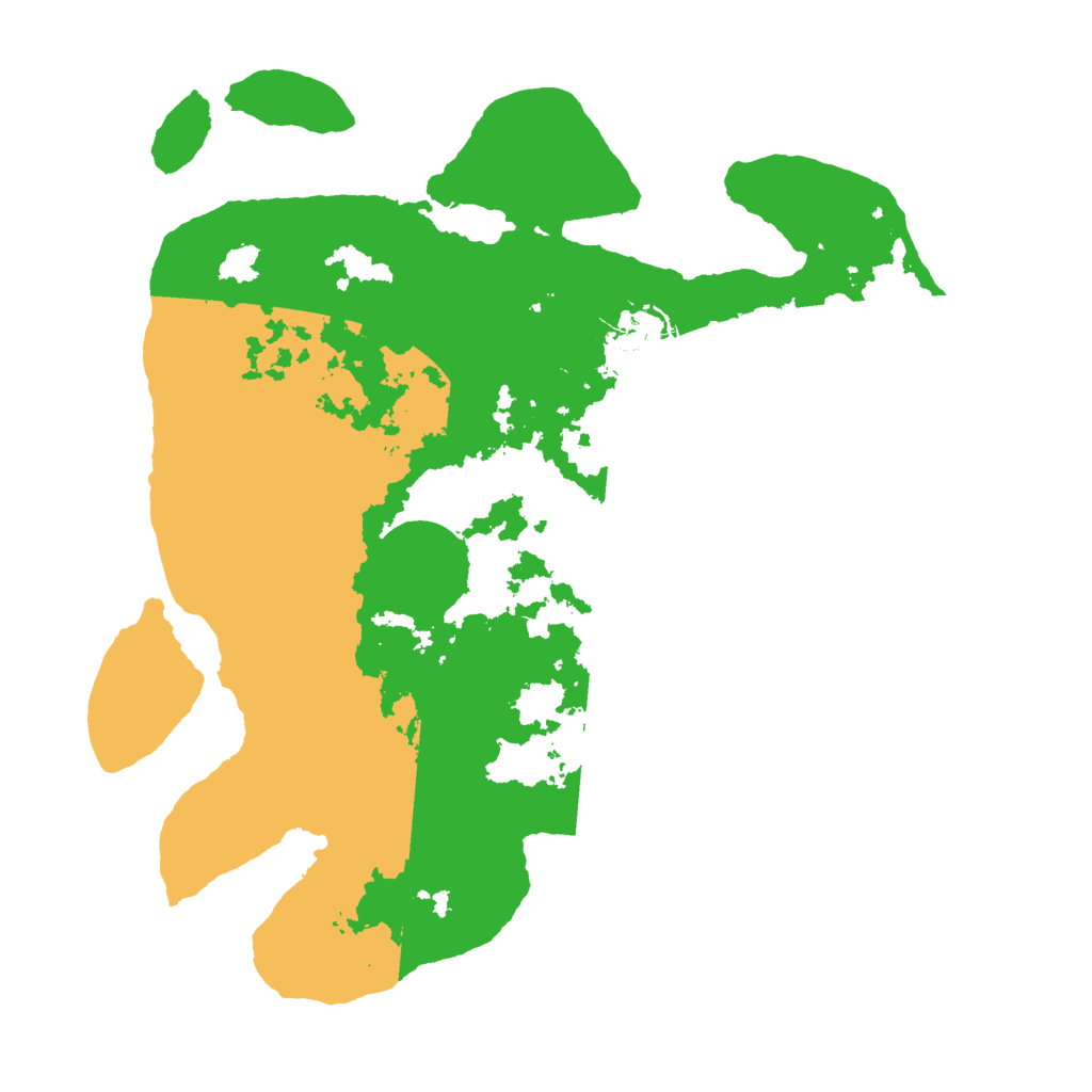 Biome Rust Map: Barren, Size: 3000, Seed: 699349321