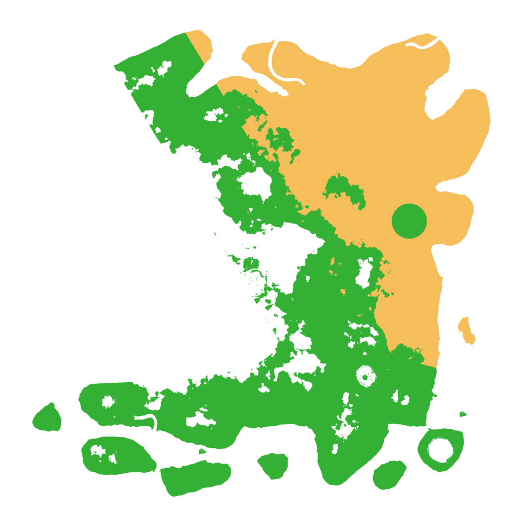 Biome Rust Map: Procedural Map, Size: 3950, Seed: 92476794