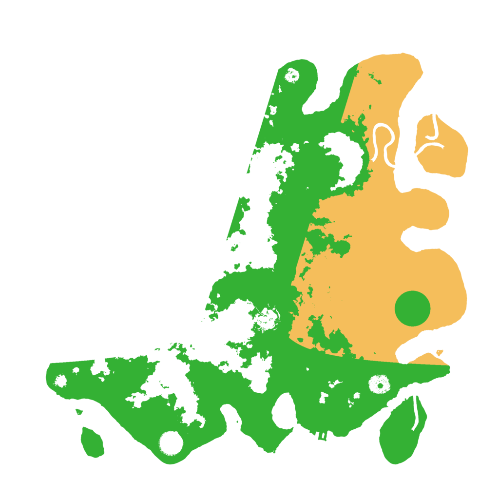 Biome Rust Map: Procedural Map, Size: 3700, Seed: 1471690995