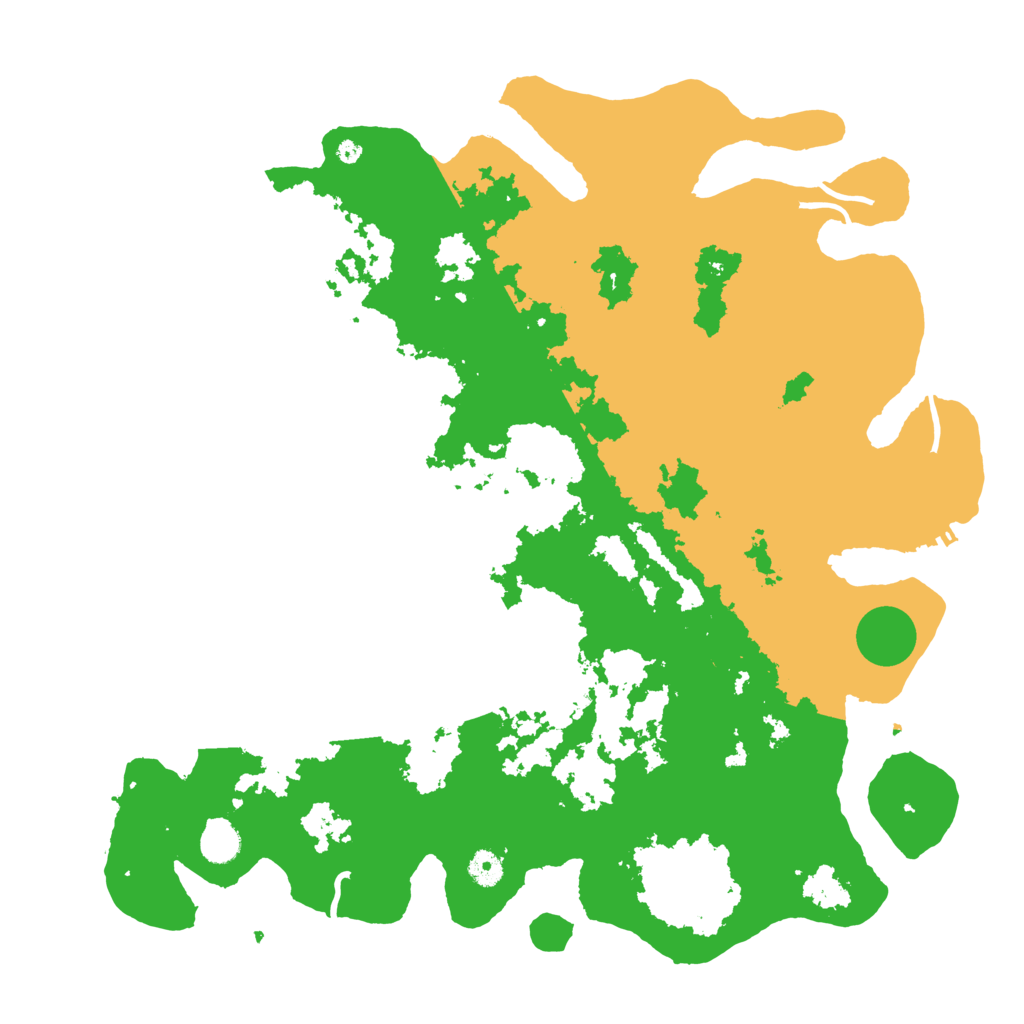 Biome Rust Map: Procedural Map, Size: 4500, Seed: 434512007