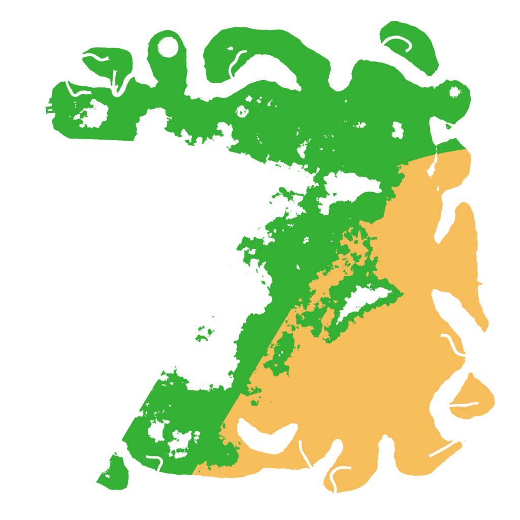 Biome Rust Map: Procedural Map, Size: 4500, Seed: 1387930224