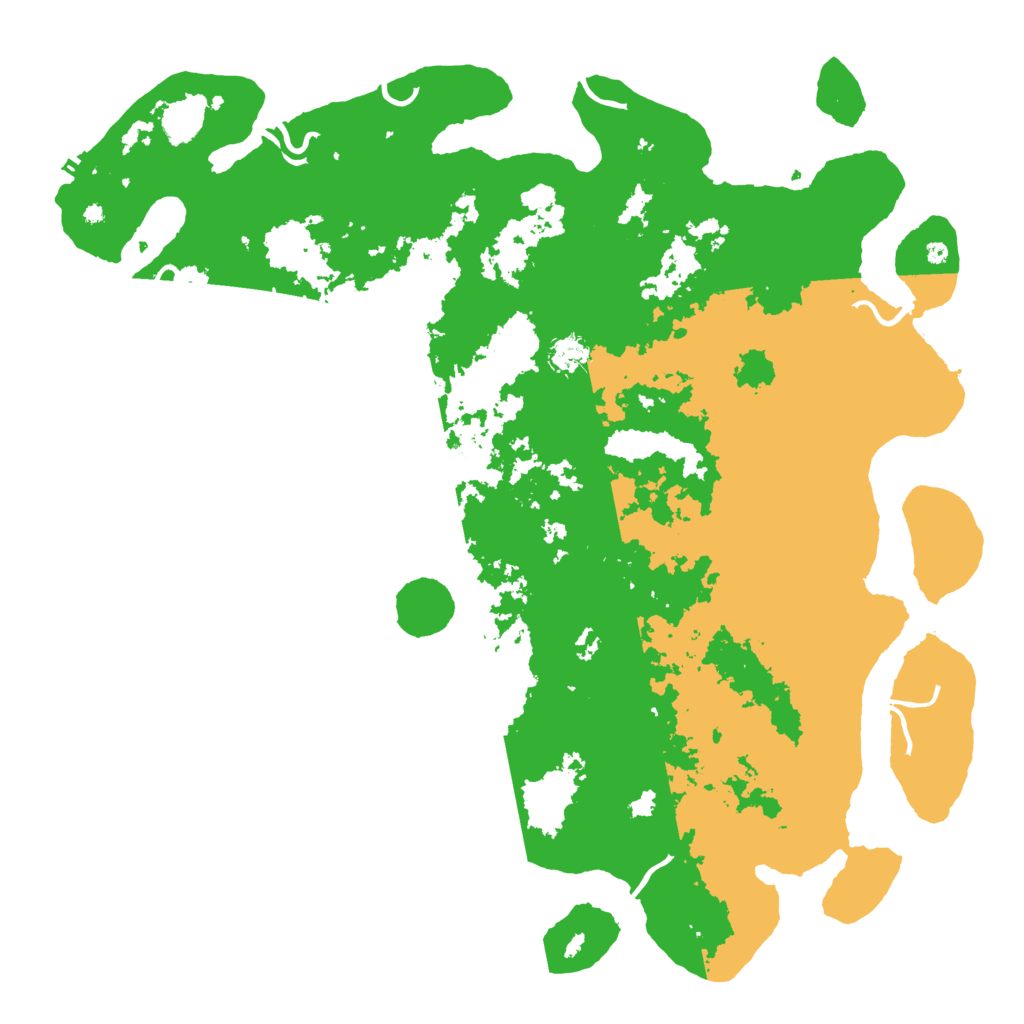 Biome Rust Map: Procedural Map, Size: 4800, Seed: 925863