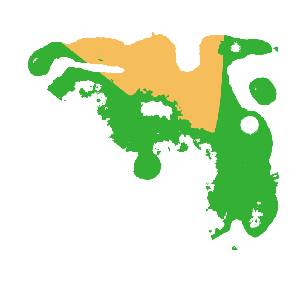 Biome Rust Map: Procedural Map, Size: 3000, Seed: 2453769