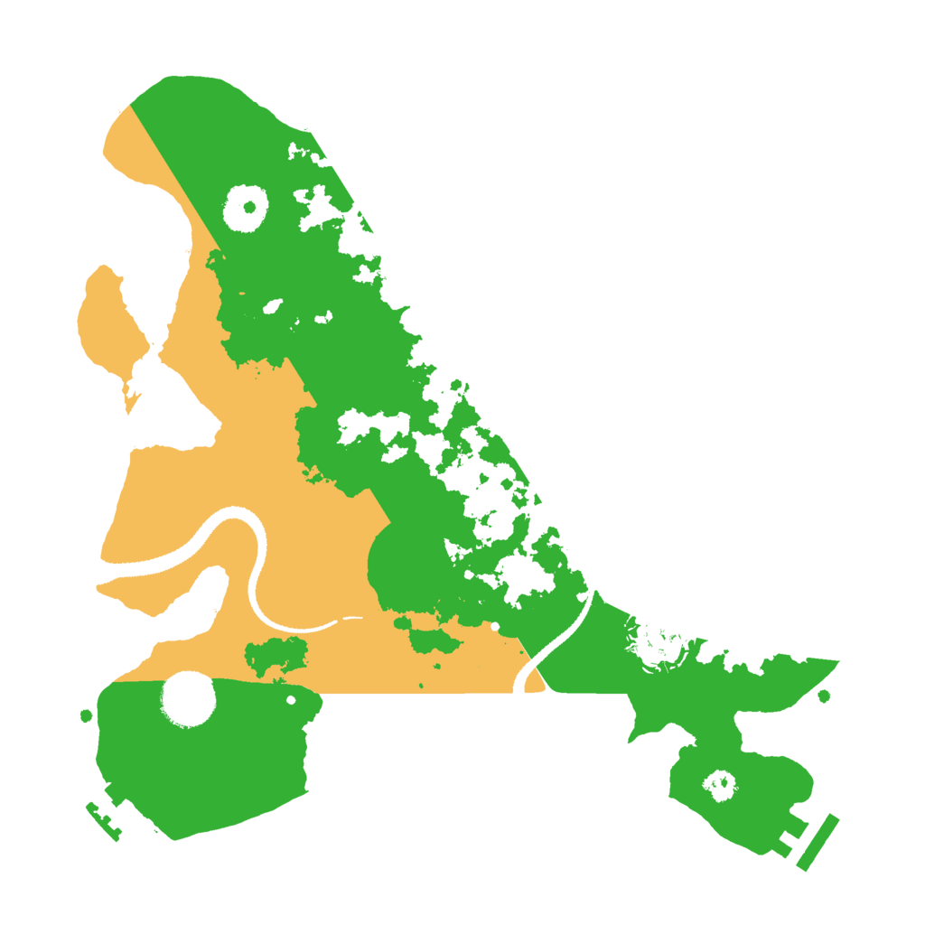 Biome Rust Map: Procedural Map, Size: 3000, Seed: 2854