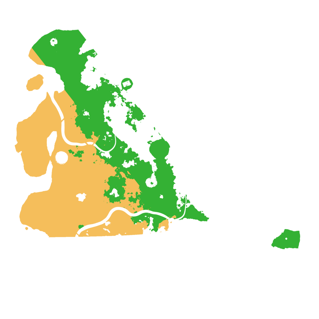 Biome Rust Map: Procedural Map, Size: 4450, Seed: 1516768128