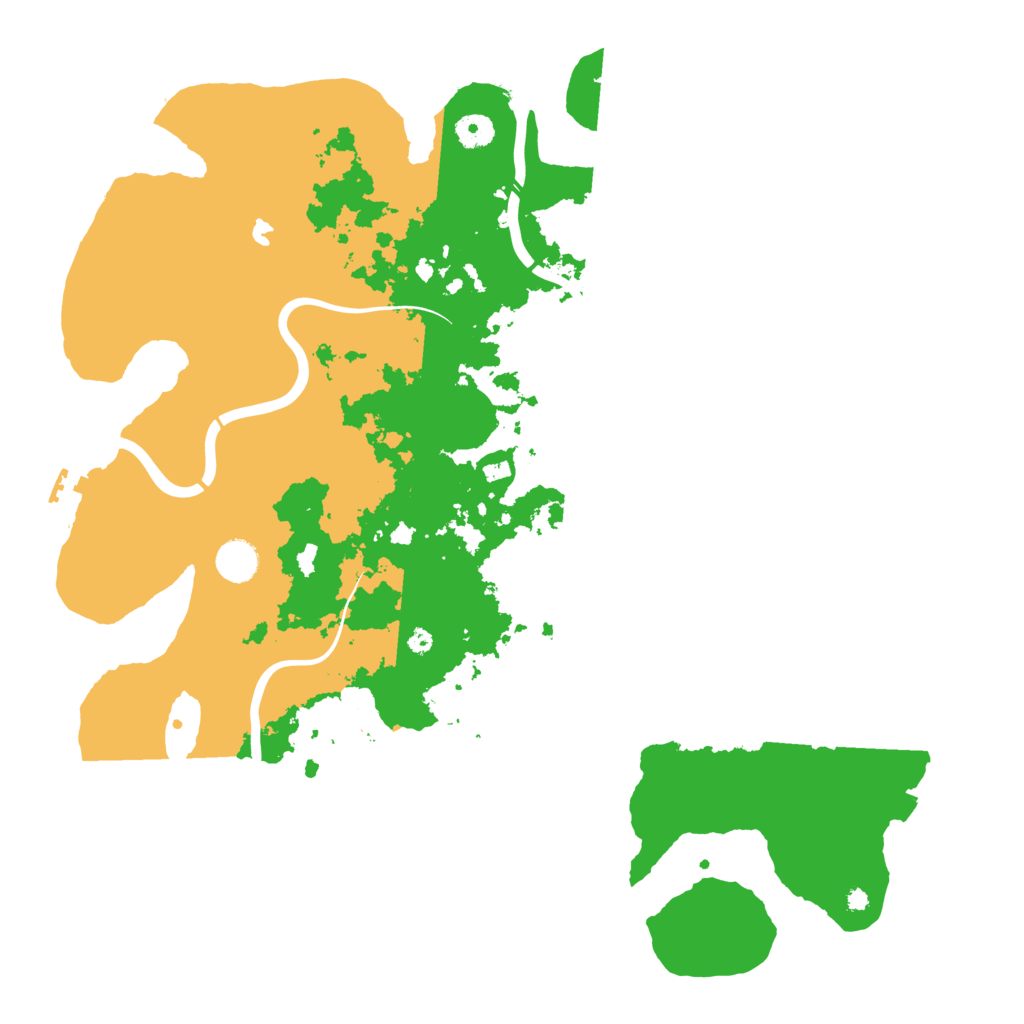 Biome Rust Map: Procedural Map, Size: 4250, Seed: 69730089