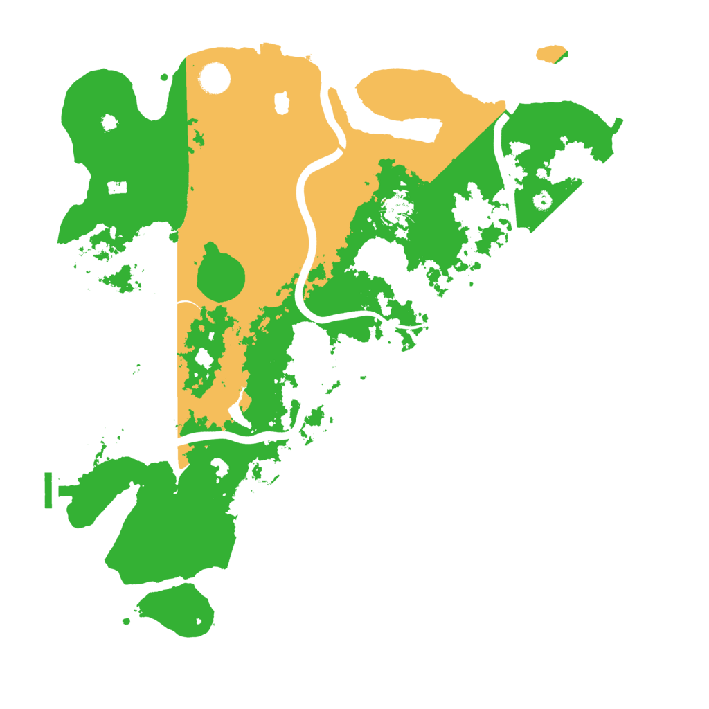 Biome Rust Map: Procedural Map, Size: 4000, Seed: 1792556948